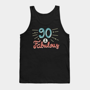 90th Birthday t-shirt Tank Top